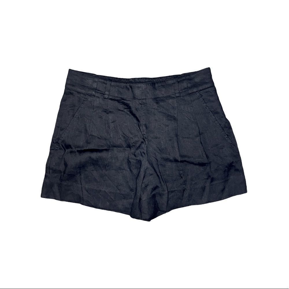 Vince Black High Waist Shorts
